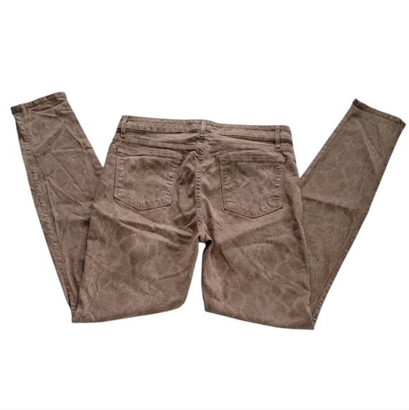 Stylish Tan Women's Jeans - Picture 4 of 9